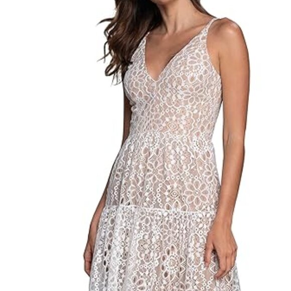 Dress the Population Women´s Melina Sleeveless Plunge...